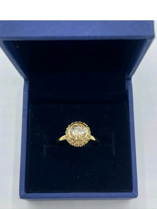 Swarovski Jewelry - CHRISTIAN DIOR signed silver tone crystal pendant Necklace Vtg Jewelry/ Gorgeous